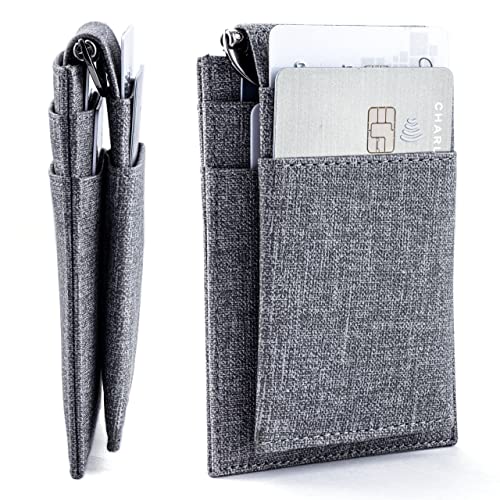 The Latcher and The Rȳd: The Modular Minimalist Capable Wallet(s) – (Synthetic Canvas Leather)