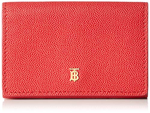 BURBERRY Women’s Trifold Wallet, Bright red RT