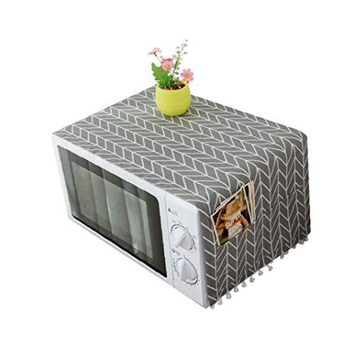 Angoter Household Range Hood Microwave Oven Dust Cover with Storage Bag Kitchen Accessories Home Decoration Supplies