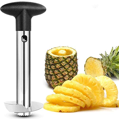 DENZUS Pineapple Corer and Slicer Tool,2020 Upgraded Ratcheting Pineapple Cutter Peeler Slicer Tool for Home & Kitchen with Sharp Blade,Fruit Pineapple Remover with Stainless Steel, Black | The Storepaperoomates Retail Market - Fast Affordable Shopping