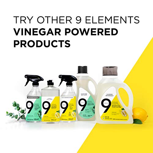 9 Elements All Purpose Cleaner, Kitchen, Floor, & Bathroom Cleaner, Eucalyptus Multi Surface Cleaning Vinegar Spray, 18 oz Bottles (Pack of 3) | The Storepaperoomates Retail Market - Fast Affordable Shopping