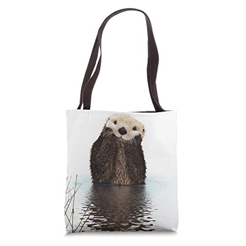 Adorable Sea Otter Tote Bag