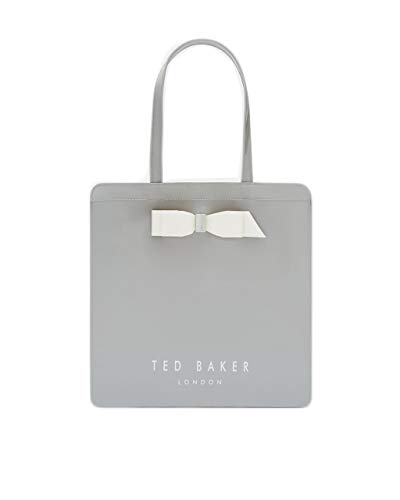 Ted Baker Women’s Bow Icon Shopper Bag ‘ALMCONS’ Size Large (Grey)