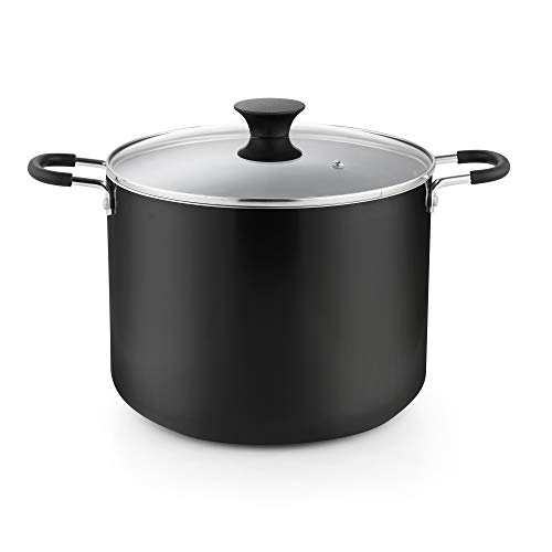 Cook N Home Nonstick Stockpot with Lid 10.5-Qt
