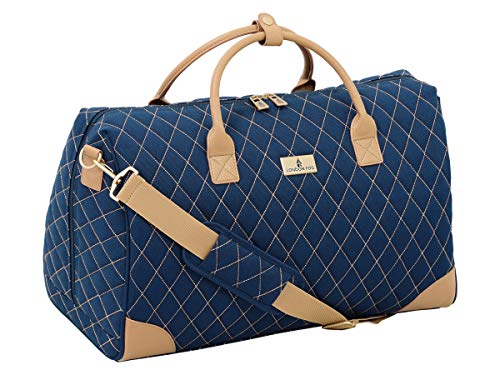LONDON FOG Queensbury 20-Inch Large Satchel Bag, Navy, 16 | The Storepaperoomates Retail Market - Fast Affordable Shopping