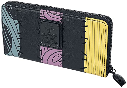 Loungefly x Nightmare Before Christmas Sally Cosplay Zip-Around Wallet (Multicolored, One Size)