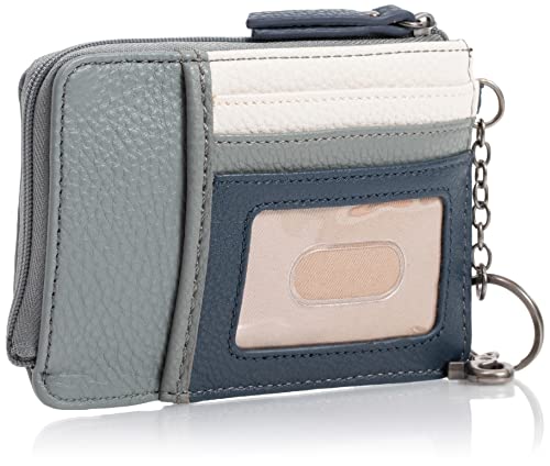 the sak womens Iris Card wallet, Denim Block, 5.5in L x 0.25in W 3.5in H US | The Storepaperoomates Retail Market - Fast Affordable Shopping