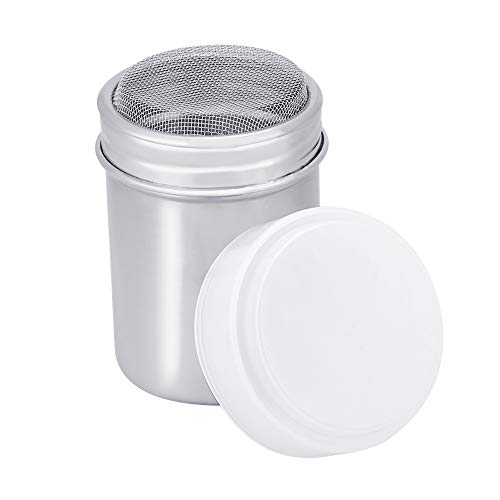Powder Shaker, Pepper Shaker, Spice Shaker, Pepper Spice for Camping for Kitchen for Home for Spices(304 Small concave net)