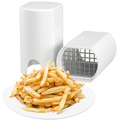 Stainless Steel French Fry Cutter, Slicer Cutter Sweet Potato Fries Cutter, Potato Dicer, Vegetable Dicer Slicer Cutter – Perfect Fries