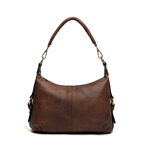 Katloo Small Hobo Handbag for Women Top Handle Crossbody Bag Ladies PU Leather Shoulder Purse Nail Clipper
