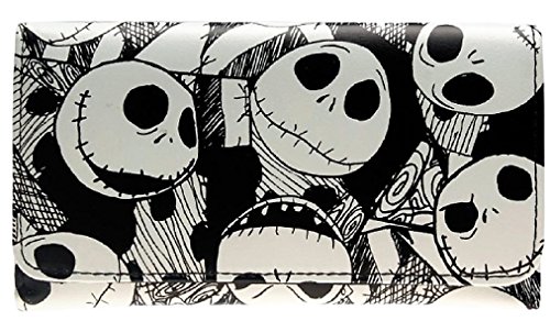 Nightmare Before Christmas Trifold Womens Hand Purse Clutch Wallet