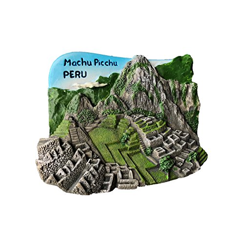 3D Machu Picchu Peru Fridge Magnet Travel Souvenir Gift,Home & Kitchen Decoration Magnetic Sticker Refrigerator Magnet