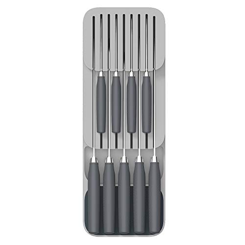 Joseph Joseph DrawerStore Set Kitchen Drawer Organizer Tray for Cutlery and Knives, Gray | The Storepaperoomates Retail Market - Fast Affordable Shopping