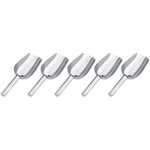 Scoops Tongs Stainless TOPINCN Sweet Scoops Ice Tongs Wedding Candy Buffet Bar Home Kitchen Outdoor Garden New Set (Tong)