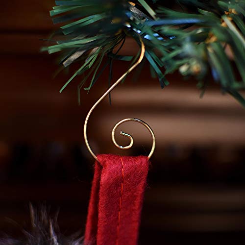 CUALFEC Christmas Ornaments Hooks Christmas Tree Hanger Great for Christmas Tree Decoration – 120 /Gold | The Storepaperoomates Retail Market - Fast Affordable Shopping