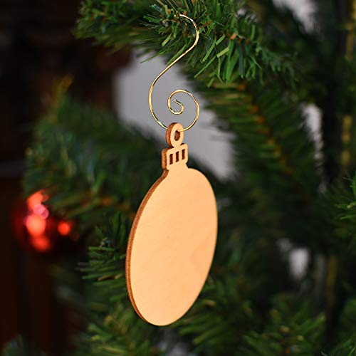 CUALFEC Christmas Ornaments Hooks Christmas Tree Hanger Great for Christmas Tree Decoration – 120 /Gold | The Storepaperoomates Retail Market - Fast Affordable Shopping