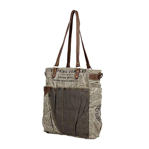 Myra Bag Broil Upcycled Canvas Shoulder Bag S-1226
