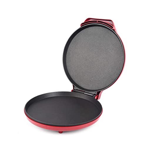 Courant Precision Non-Stick Pizza Maker Machine For Home, Calzone Maker, Pizza oven in Red | The Storepaperoomates Retail Market - Fast Affordable Shopping