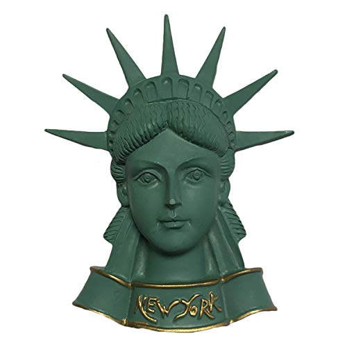 New York USA 3D Statue of Liberty Refrigerator Magnet Travel Sticker Souvenirs Home & Kitchen Decoration USA Fridge Magnet from China