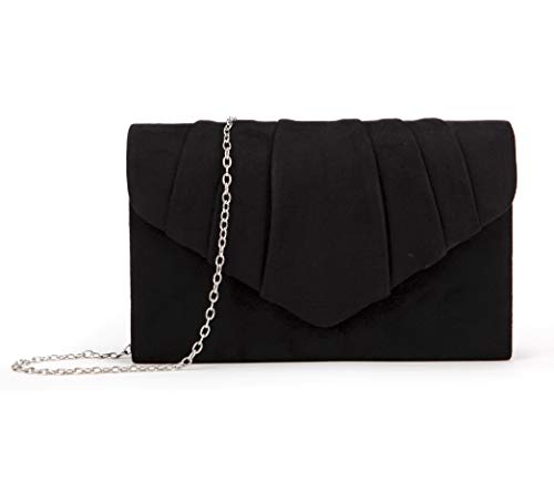 Nodykka Purses and Handbags Envelope Evening Clutch Crossbody Bags Velvet Classic Wedding Party Shoulder Bag for Women