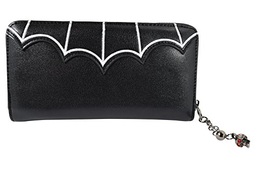 Lost Queen Witch Gotham Knight Bat Attack Bat Logo Zip Around Wallet (White) | The Storepaperoomates Retail Market - Fast Affordable Shopping