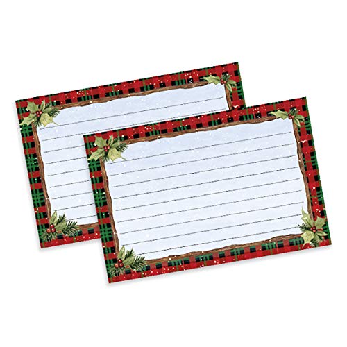 Lang Home for Christmas Recipe Card 4×6 , small, Multi