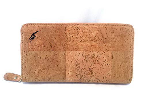 Modern Hobo Women’s Cork Wallet/Cork Clutch/With RFID Protection/Vegan Wallet/Sustainably-Crafted Cork Wallet, Medium