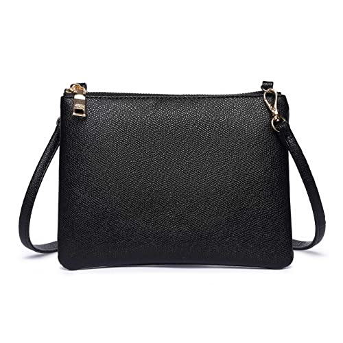 AMELIE GALANTI Purses for Women, Small Crossbody Bags for Women, Purses and Handbags with Vegan Leather and Detachable Strap