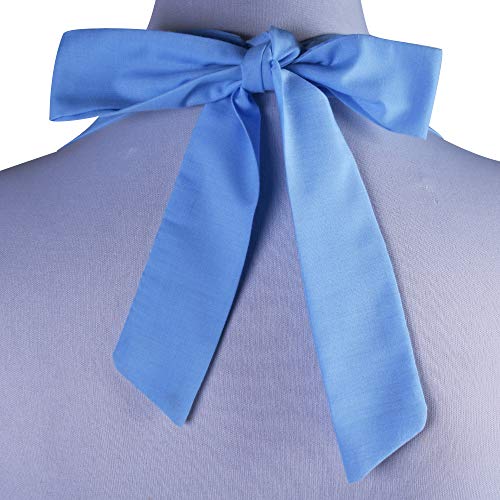 Cute Lovely Unique Design Women Girls Ladies Retro Apron with Chic Pocket for Cooking Kitchen, Blue | The Storepaperoomates Retail Market - Fast Affordable Shopping
