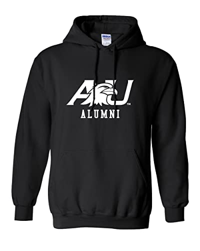 CreateMyTee | Ashland U University Alumni Hooded Sweatshirt (Black, X-Large)