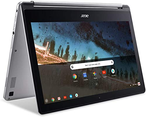 Acer R13 13.3in Convertible 2-in-1 FHD IPS Touchscreen Chromebook – Intel Quad-Core MediaTek MT8173C 2.1GHz, 4GB RAM, 64GB SSD, Bluetooth, HDMI, Chrome OS (Renewed)