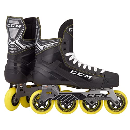 CCM Hockey Super Tacks 9350 Senior Inline Roller Hockey Skates (Skate 9 (Shoe Size 10.5))