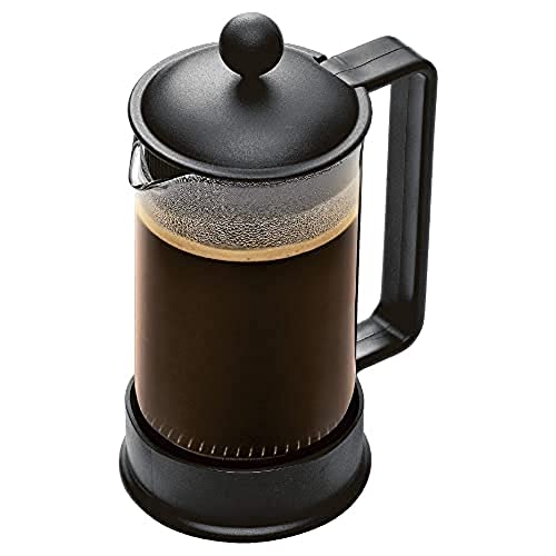 Bodum Brazil French Press Coffee and Tea Maker, 12 oz, Black