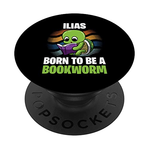Ilias – Born To Be A Bookworm – Personalized PopSockets Swappable PopGrip