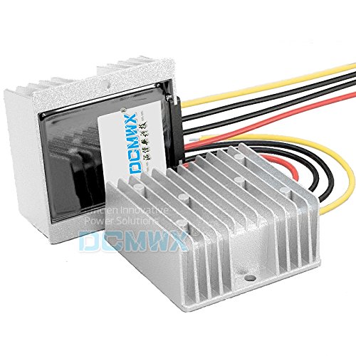 DCMWX buck voltage converters 36V48V decrease to 13.8V step down car power inverters Input DC30V-58V Output 13.8V3A8A10A12A15A20 waterproof power adapt