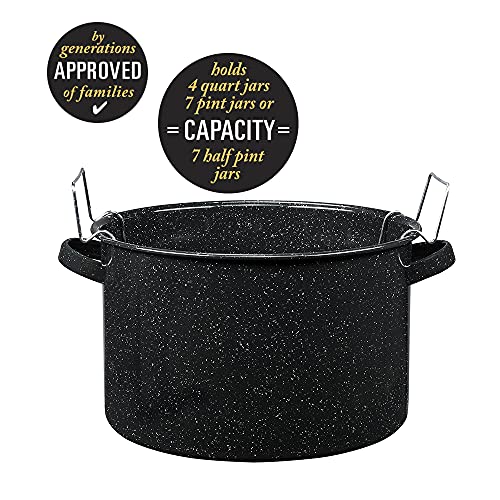 Granite Ware Enamel on Steel 12-Quart Water Bath Canner with Lid | The Storepaperoomates Retail Market - Fast Affordable Shopping