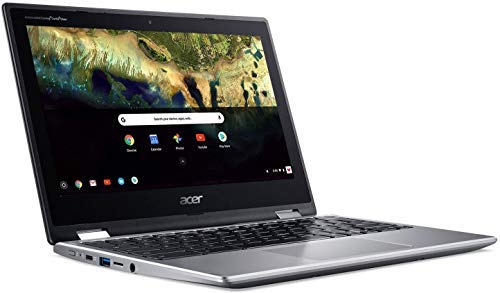 Acer Chromebook Spin 11 CP311 Convertible Laptop, Dual-Core Celeron N3350 Upto 2.4GHz, 11.6″ HD IPS Touchscreen, 4GB DDR4, 32GB eMMC, Google Chrome