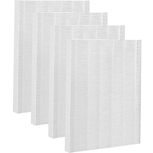 Winix 115115 Size 21 True HEPA Replacement Filter A Compatible with Winix C535, Winix PlasmaWave 5300, 6300, 5300-2, 6300-2, P300, AM90, 4 Pack True HEPA Filter Only