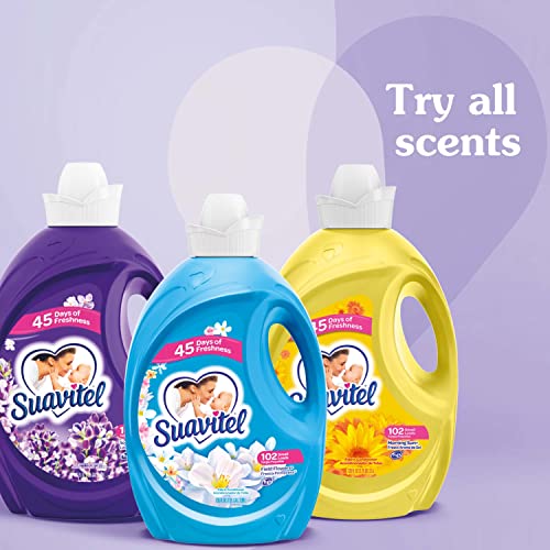 Suavitel Liquid Fabric Softener, Field Flowers, 120 Ounce | The Storepaperoomates Retail Market - Fast Affordable Shopping