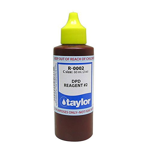 Taylor Technologies R-0002-C No.2 Reagent DPD Liquid for Swimming Pool, 2-Ounce