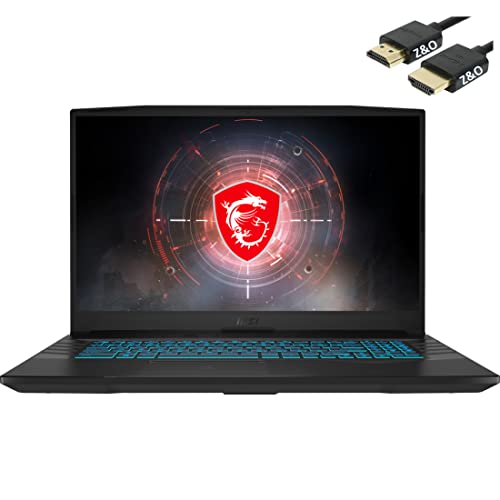2022 Newest MSI Crosshair 17.3″ 144Hz FHD IPS Gaming Laptop, Intel 8-Core i7-11800H(up to 4.6GHz), Backlit Keyboard, Ethernet, WiFi 6, HDMI, Win10 (32GB RAM | 512GB SSD, RTX3050Ti)