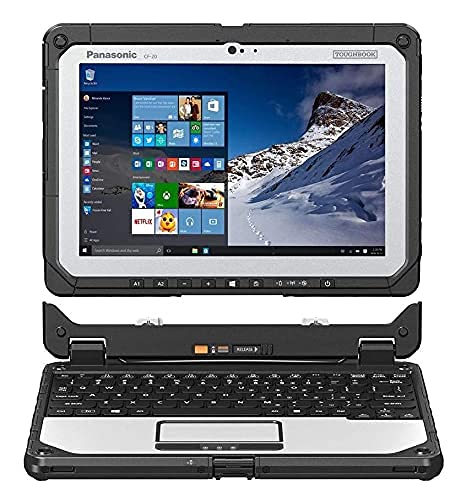 Panasonic Toughbook CF-20, 10.1 Multi Touch, 1920 x 1200, m5-6Y57, 16GB, 256GB SSD, Intel HD Graphics 515, Wi-Fi, Bluetooth, HDMI, Dual Pass, 8MP, Backlit Keyboard, 4G LTE, Windows 10 Pro (Renewed) | The Storepaperoomates Retail Market - Fast Affordable Shopping