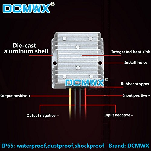 DCMWX buck voltage converters 24V changes to 15V step down car power inverters Input DC18V-40V Output 15V1A2A3A5A8A10A12A15A16A waterproof power adapt | The Storepaperoomates Retail Market - Fast Affordable Shopping