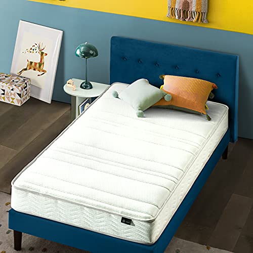Zinus 6 Inch Foam and Spring Mattress / CertiPUR-US Certified Foams / Mattress-in-a-Box, Narrow Twin, off white | The Storepaperoomates Retail Market - Fast Affordable Shopping
