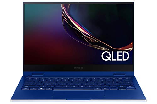 Samsung Galaxy Book Flex 13.3” Laptop| QLED Display and Intel Core i7 Processor | 8GB Memory | 512GB SSD| Long Battery Life and Bluetooth-Enabled S Pen | (NP930QCG-K01US), Blue (Renewed)