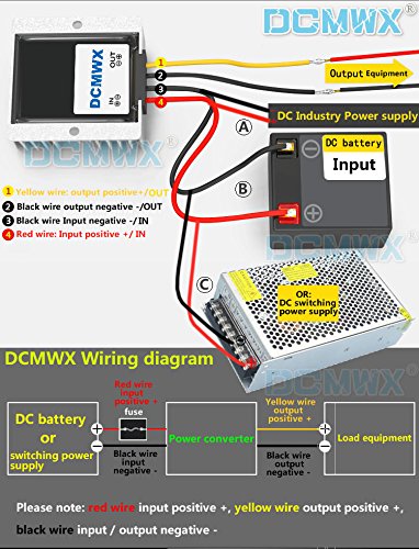 DCMWX buck voltage converters 12V24V reduce to 5V step down car power inverters Input DC8V-40V Output 5V1A2A3A5A8A10A12A15A16A18A20A22A waterproof power adapt | The Storepaperoomates Retail Market - Fast Affordable Shopping