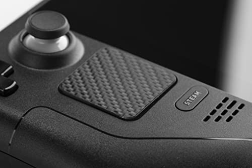TouchProtect Steam Deck – Add Style, Tactile Feedback, and Protect your Steam Decks’ Trackpads! More than just a skin. (Carbon – Black)
