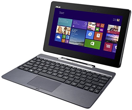 ASUS T100TA-C1-GR-B Transformer Book Laptop (Windows 8.1, Intel A4 1.33 GHz Processor, 10.1 inches Display, SSD: 64 GB, RAM: 2 GB DDR3) Grey