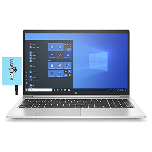 HP ProBook 450 G8 15.6″ FHD IPS Laptop (Intel i7-1165G7 4-Core, 16GB RAM, 512GB PCIe SSD, Intel Iris Xe, Backlit KYB, Fingerprint, AC WiFi, Bluetooth 5.1, HD Webcam, Win 10 Pro) with Hub