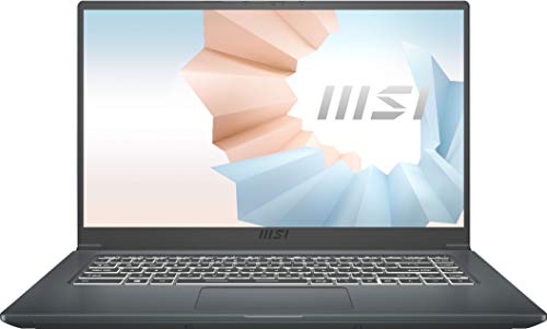 MSI Modern 15 A11M Home and Business Laptop (Intel i7-1165G7 4-Core, 16GB RAM, 512GB PCIe SSD, Intel Iris Xe, 15.6″ Full HD (1920×1080), WiFi, Bluetooth, Webcam, 1xHDMI, Win 10 Pro) (Renewed)